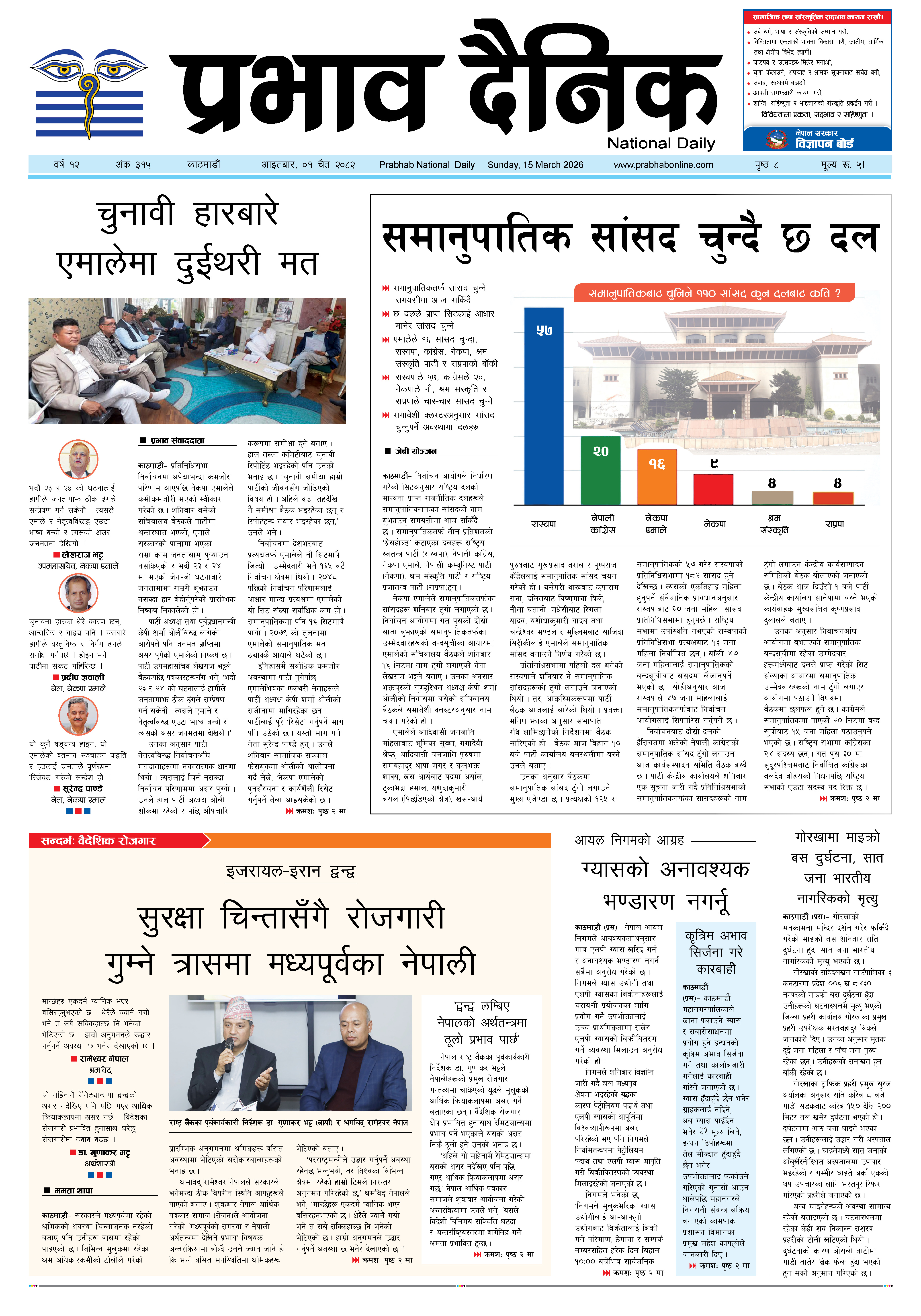 आइतबार, ०१ चैत, २०८२