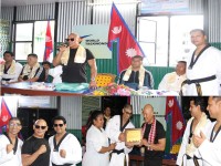 तेक्वान्दो खेलाडी राईलाई सम्मान