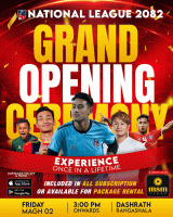 दशरथ रंगशालामा एन्फा लिग शुक्रबारबाट सुरु हुने