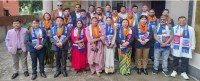 संघको नवनिर्वाचित कार्यसमितिले सम्हाल्यो पदभार