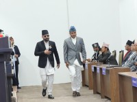 ‘सिलाम साक्मा’मा सजिएर बालेनको शपथ