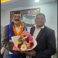वैराे संघमा अध्यक्ष डिकबहादुर खत्रीले गरे पदभार ग्रहण