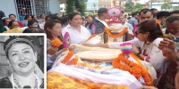 पाँच हजारभन्दा बढी गीत गाएर अस्ताइन् गायिका गोले, अन्तिम संस्कारमा राज्यको बेवास्ता