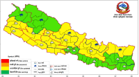 पश्चिमी न्यून चापीय प्रणाली साथै मनसुनी वायुको प्रभाव रहँदा कस्तो रहला ​​​​​​​आजको मौसम ? 