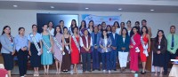 मिस नेपाल प्रतियोगीहरूले लिए प्रजनन क्यान्सरसम्बन्धी  सचेतना
