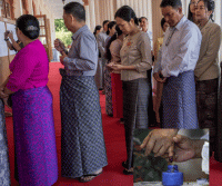 म्यान्मामा दोस्रो चरणको मतदान