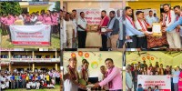 एनआईसी एशिया बैंकद्वारा चार सामुदायिक विद्यालयलाई ल्यापटप, कम्प्युटर र प्रोजेक्टर सहयोग