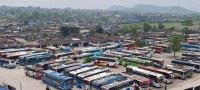 अतिक्रमण हटाएर बन्ला त पोखरा बसपार्क ?
