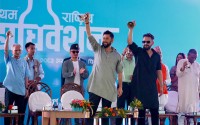 रवि-वालेन्द्रले दिए एकताको सन्देश, गुटको बीउ नरोप्न चेतावनी