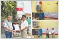 सरस्वती माविलाई एनआईसी बैंकबाट खानेपानी ट्यांकी र पम्प सहयाेग