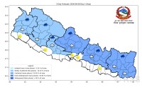 यस्तो छ आजको मौसम पूर्वानुमान