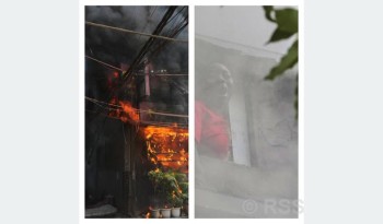 नयाँदिल्लीमा एक होटलमा भएको भीषण आगलागी
