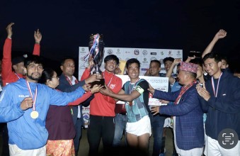 कटारी गोल्डकपको उपाधि च्याम्पियन ब्वाइज काठमाडौँलाई
