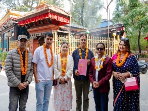 चलचित्र ‘पाँच पाण्डव’को शुभमुहूर्त