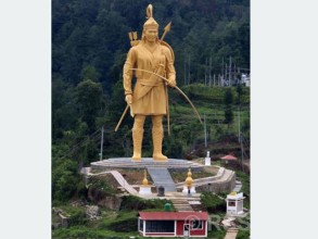 बुइपामा ११० फिट अग्लो यलम्बरको प्रतिमासहित पार्क निर्माण