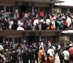 उपचारका क्रममा नेपालीकाे निधन भएपछि वीर अस्पताल परिसर तनावग्रस्त