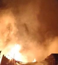 जापानमा डढेलो वस्तीमा प्रवेश गर्दा ८० भन्दा बढी भवनमा क्षति