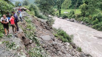 कालीगण्डकी उर्लेपछि शालिग्राम शिला डुवानमा