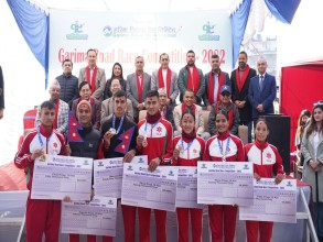 वार्षिकोत्सवमा  गरिमा राेड रेस-२०८२ सम्पन्न