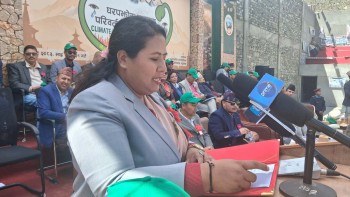 जलवायु चुनौतीको समाधान गर्न साझा संकल्प गर्नुपर्नेमा जोड