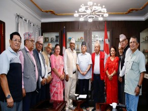 ज्येष्ठ नागरिकका माग पूरा गर्न सहयोग गर्ने अध्यक्ष दाहालको प्रतिबद्धता