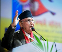 महाधिवेशनबाट फेरि ‘ओलीराज’ अनुमोदन