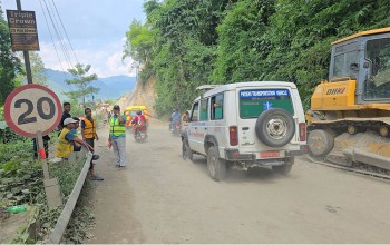 चल्न थाल्यो कृष्णभीरमा दुईतर्फी सवारीसाधन