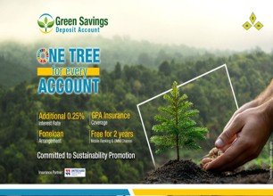 कुमारी बैंकले ल्यायो ग्रिन सेभिङस् डिपोजिट अकाउन्ट