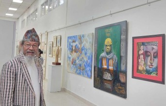 ललितकलामा मंगलबारबाट १५ दिने कला प्रदर्शनी, ४८२ कलाकारका ५२२ कलाकृति प्रदर्शनीमा