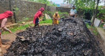 फोहरबाट मल उत्पादन गर्दै मध्यविन्दु