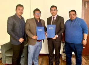 वानप्वाइन्ट फाइनान्सियलर नेपाल क्लियरिङ हाउसबीच डिजिटल भुक्तानीमा सम्झौता