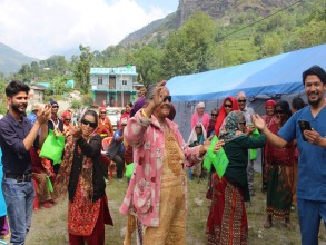 गाउँमै मोतियाबिन्दुको उपचार