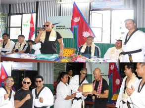 तेक्वान्दो खेलाडी राईलाई सम्मान