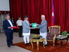 सरकारी कारोबारमा हरेक वर्ष बेरुजु बढ्दै जानु सुशासनका लागि चुनौतीपूर्णः राष्ट्रपति