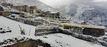 हुम्लामा बाक्लो हिमपात