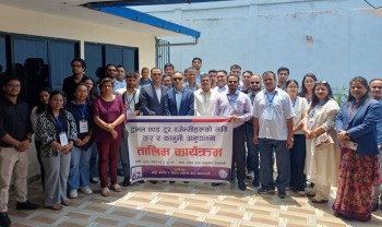 ट्राभल तथा टुर व्यवसायीलाई कर र कानुनी अनुपालनासम्बन्धी तालिम  सम्पन्न