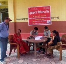 युनाईटेड सिमेन्ट्सको निःशुल्क स्वास्थ्य शिविरबाट धुनीवेशीका स्थानीय लाभान्वित