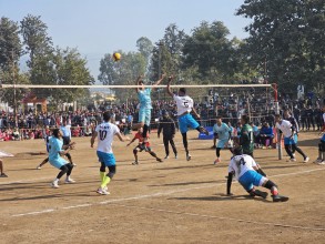 राष्ट्रिय भलिबल प्रतियोगितामा आर्मीलाई हराउँदै गण्डकी तेस्रो