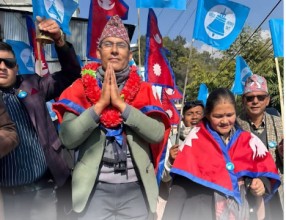 ओखलढुंगामा रास्वपाका विश्वराज पोखरेल विजयी