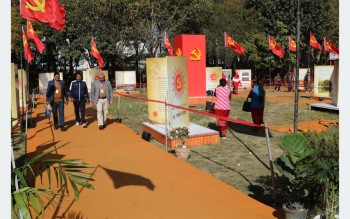 एमाले महाधिवेशनस्थलः साजसज्जाले चिटिक्क, प्रविधिको उच्चतम प्रयोग