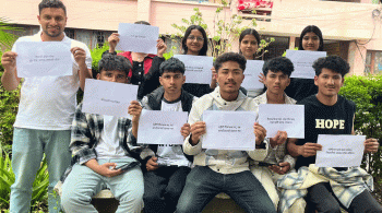 कक्षाकोठामै ‘डिजिटल’ माध्यमबाट  महँगीविरुद्ध सांकेतिक प्रदर्शन