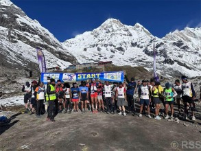छैटौँ संस्करणको अन्नपूर्ण म्याराथन जेठ २० मा : तीन दिनको पदमार्ग चार घण्टामा