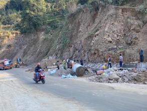 अरनिको राजमार्गअन्तर्गत धुलिखेल–खावा सडक विस्तार सुरु