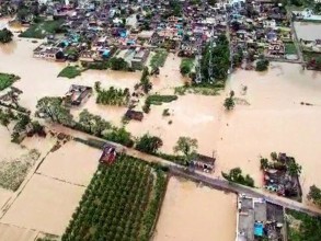 पञ्जाबमा विनाशकारी बाढी : हजारौँ गाउँ डुबानमा, जनधनको ठूलो क्षति