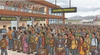 रोजगारीका लागि ११ महिनामा सात लाखभन्दा बढीले छाडे मुलुक