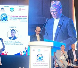 नेपालको समृद्धिमा योगदान गर्न गैरआवासीय नेपालीलाई परराष्ट्रमन्त्री शर्माको आह्वान