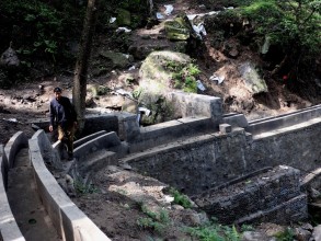 श्रमदानमा ओडारे–भण्डारे सिँचाइ कुलो निर्माण