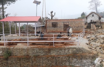 किरात सांस्कृतिक’ भवन निर्माण गरिँदै 