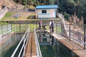 भोजपुर बजारमा पानीको संकट अन्त्य