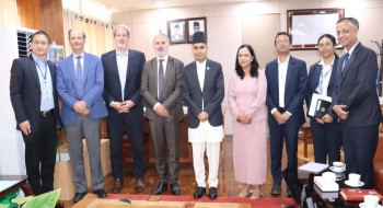 सञ्चारमन्त्री र एडिबी नेपाल निर्देशकबीच भेटवार्ताः ‘डिजिटल’ रूपान्तरणमा सहकार्यबारे छलफल